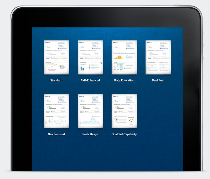 Opower iPad Reports App